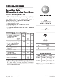 浏览型号MCR08MT1的Datasheet PDF文件第1页