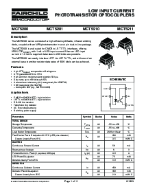 浏览型号MCT5200的Datasheet PDF文件第1页