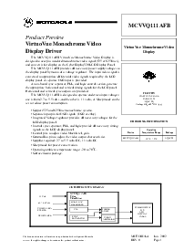浏览型号MCVVQ111AFB的Datasheet PDF文件第1页