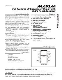 浏览型号MAX807MCWE的Datasheet PDF文件第1页