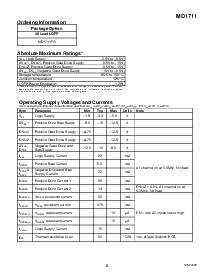 浏览型号MD1711FG的Datasheet PDF文件第2页