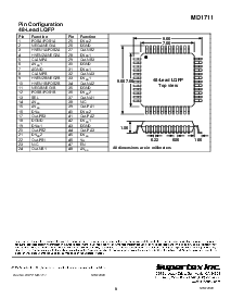 浏览型号MD1711FG的Datasheet PDF文件第9页