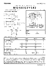 浏览型号MG100Q2YS42的Datasheet PDF文件第1页