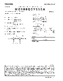 浏览型号MG100Q2YS50A的Datasheet PDF文件第1页