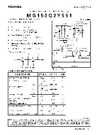 浏览型号MG150Q2YS51的Datasheet PDF文件第1页
