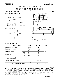 浏览型号MG300Q1US41的Datasheet PDF文件第1页