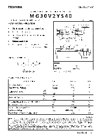 浏览型号MG30V2YS40的Datasheet PDF文件第1页