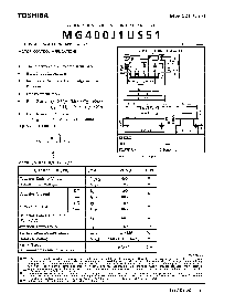 浏览型号MG400J1US51的Datasheet PDF文件第1页