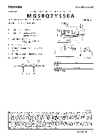 浏览型号MG50Q2YS50A的Datasheet PDF文件第1页