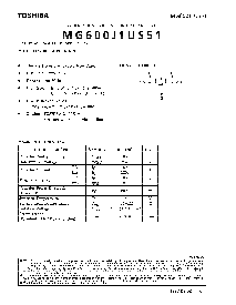 浏览型号MG600J1US51的Datasheet PDF文件第1页