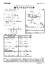 浏览型号MG75Q2YS50的Datasheet PDF文件第1页