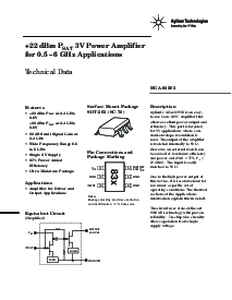 浏览型号MGA-83563-TR1的Datasheet PDF文件第1页