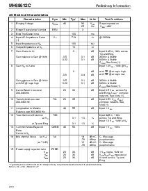 浏览型号MH88612C的Datasheet PDF文件第6页