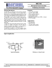 浏览型号MIC2142的Datasheet PDF文件第1页