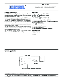 浏览型号MIC2211-PSBML的Datasheet PDF文件第1页