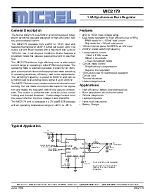 浏览型号MIC2179BSM的Datasheet PDF文件第1页