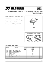 浏览型号MJ2500的Datasheet PDF文件第1页