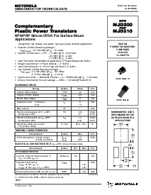 浏览型号MJD200-1的Datasheet PDF文件第1页