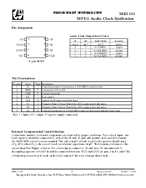 浏览型号MK1412S的Datasheet PDF文件第2页