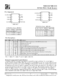 浏览型号MK1410S的Datasheet PDF文件第2页