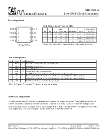 浏览型号MK1704ATR的Datasheet PDF文件第2页