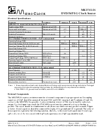 浏览型号MK2745-24的Datasheet PDF文件第3页