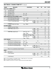 浏览型号ML4425CS的Datasheet PDF文件第5页