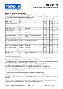 浏览型号MLX90109的Datasheet PDF文件第2页