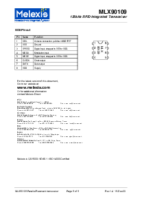 浏览型号MLX90109的Datasheet PDF文件第9页