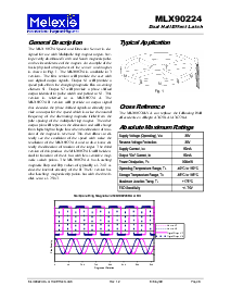 浏览型号MLX90224B的Datasheet PDF文件第6页