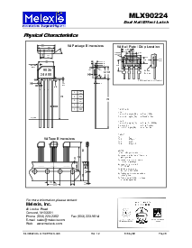 浏览型号MLX90224B的Datasheet PDF文件第8页