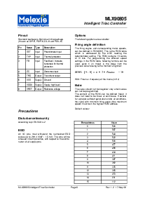 浏览型号MLX90805SL-X的Datasheet PDF文件第6页