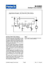 浏览型号MLX90805SL-X的Datasheet PDF文件第9页