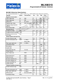 浏览型号MLX90313KDF的Datasheet PDF文件第2页