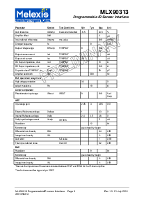 浏览型号MLX90313KDF的Datasheet PDF文件第3页