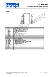 浏览型号MLX90313KDF的Datasheet PDF文件第5页