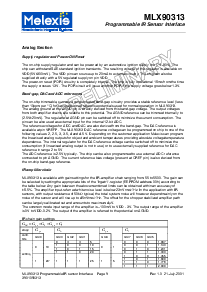 浏览型号MLX90313KDF的Datasheet PDF文件第9页