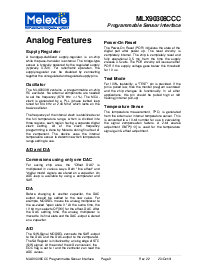 浏览型号MLX90308CCCUD的Datasheet PDF文件第9页