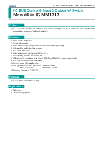 浏览型号MM1313的Datasheet PDF文件第1页