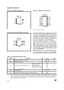 浏览型号MM24256-BWEA6T的Datasheet PDF文件第2页