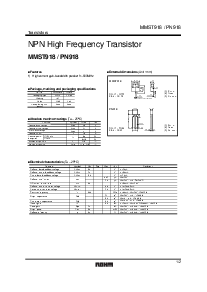 浏览型号MMST918的Datasheet PDF文件第1页