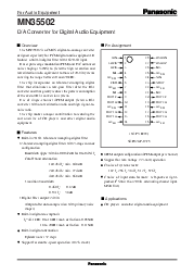 浏览型号MN35502的Datasheet PDF文件第1页