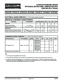 浏览型号MOC3012SM的Datasheet PDF文件第3页