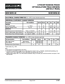 浏览型号MOC3051SM的Datasheet PDF文件第3页