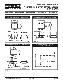 浏览型号MOC3063SR2M的Datasheet PDF文件第7页