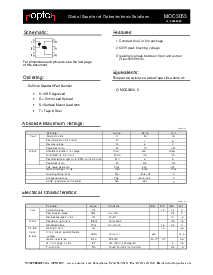 浏览型号MOC3053的Datasheet PDF文件第1页