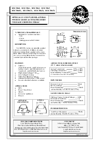 浏览型号MOC3063的Datasheet PDF文件第1页