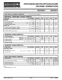 浏览型号MOC8020的Datasheet PDF文件第2页