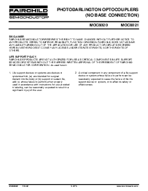 浏览型号MOC8020的Datasheet PDF文件第5页