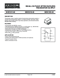 浏览型号MOC211的Datasheet PDF文件第1页